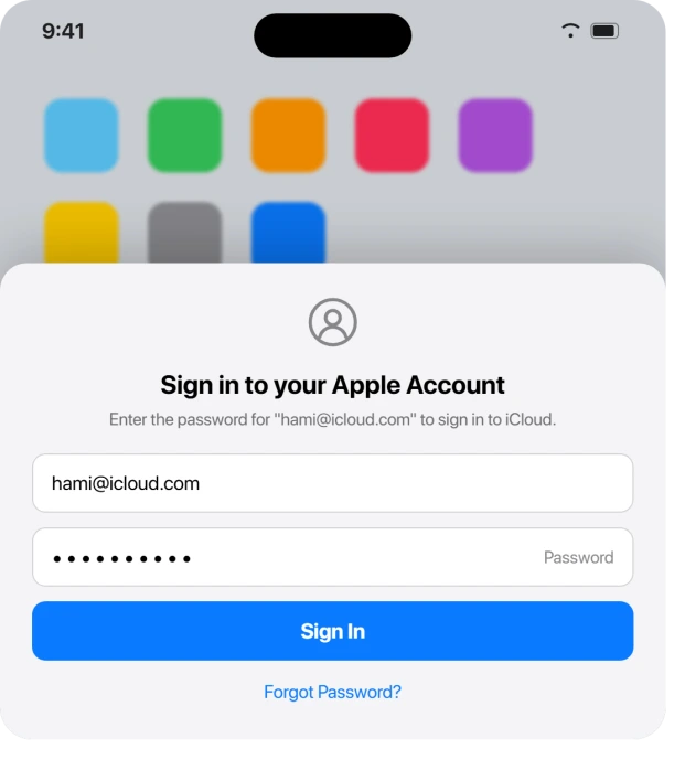 The Sign in to your Apple Account pop-up that keeps reappearing on iOS 26
