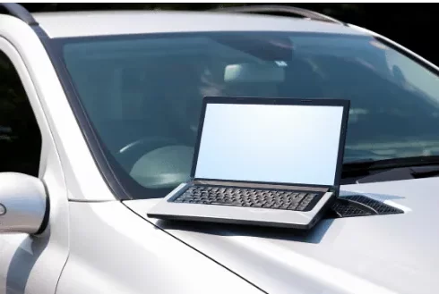 Keep the laptop out of direct sunlight