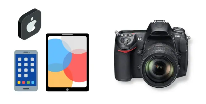 Connect Canon Camera to IOS Devices