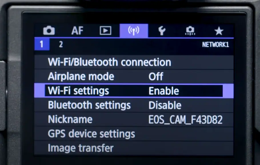 click on Wi-Fi Bluetooth Connectiion 