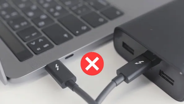 Disconnecting External Devices if that Fixes MacBook battery not Charging