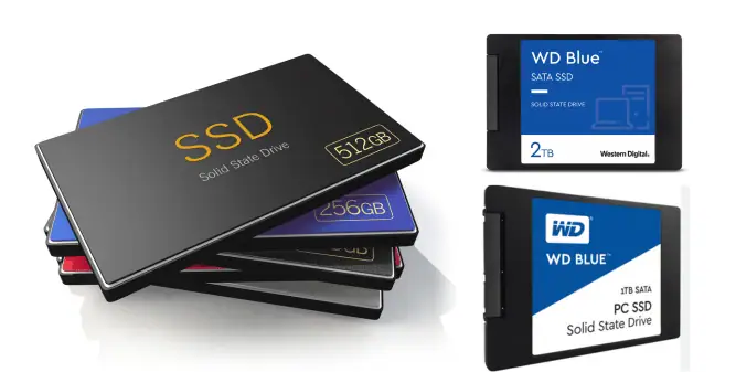 different types of ssd storages