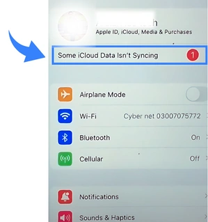 Some iCloud data isn't syncing